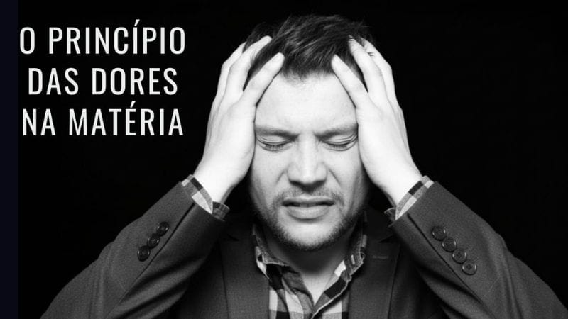 O PRINCIPIO DAS DORES NA CARNE - A MATERIA ADOECIDA ENTRA EM COLAPSO QUANDO LOGO SE INICIA A EQM DE LUCAS OLLES