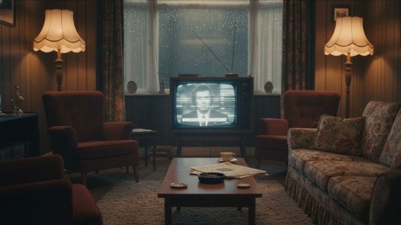 Representação da interferência de Vrillon na TV