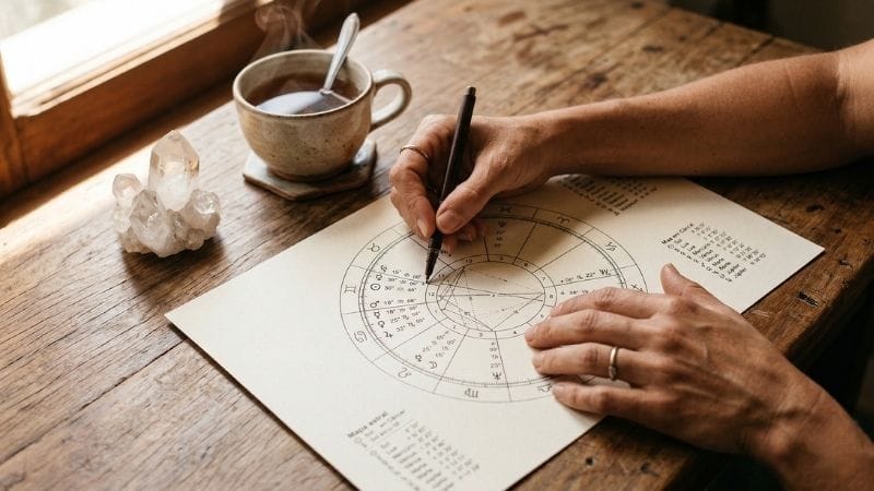 A prática da astrologia como cuidado com a vida