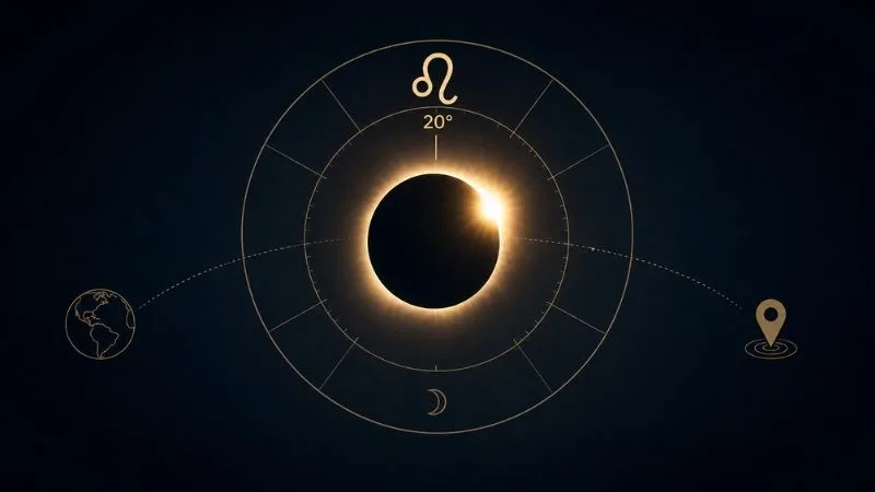O eclipse de 12 de agosto: o mesmo céu, mapas diferentes | ASTROLOGIA
